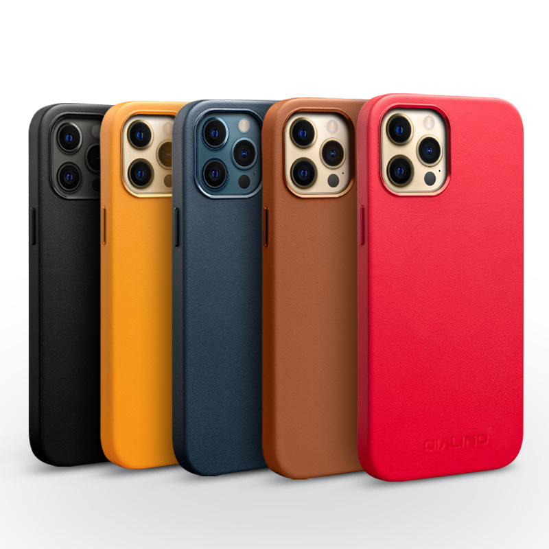 iPhone 12 Mini 真皮手機殼